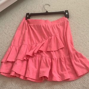 pink skirt